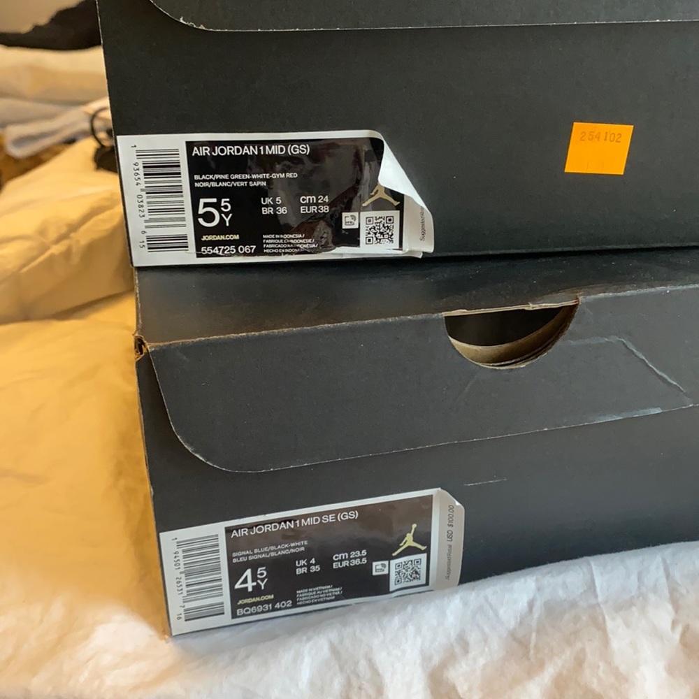 Two jordan 1 mids